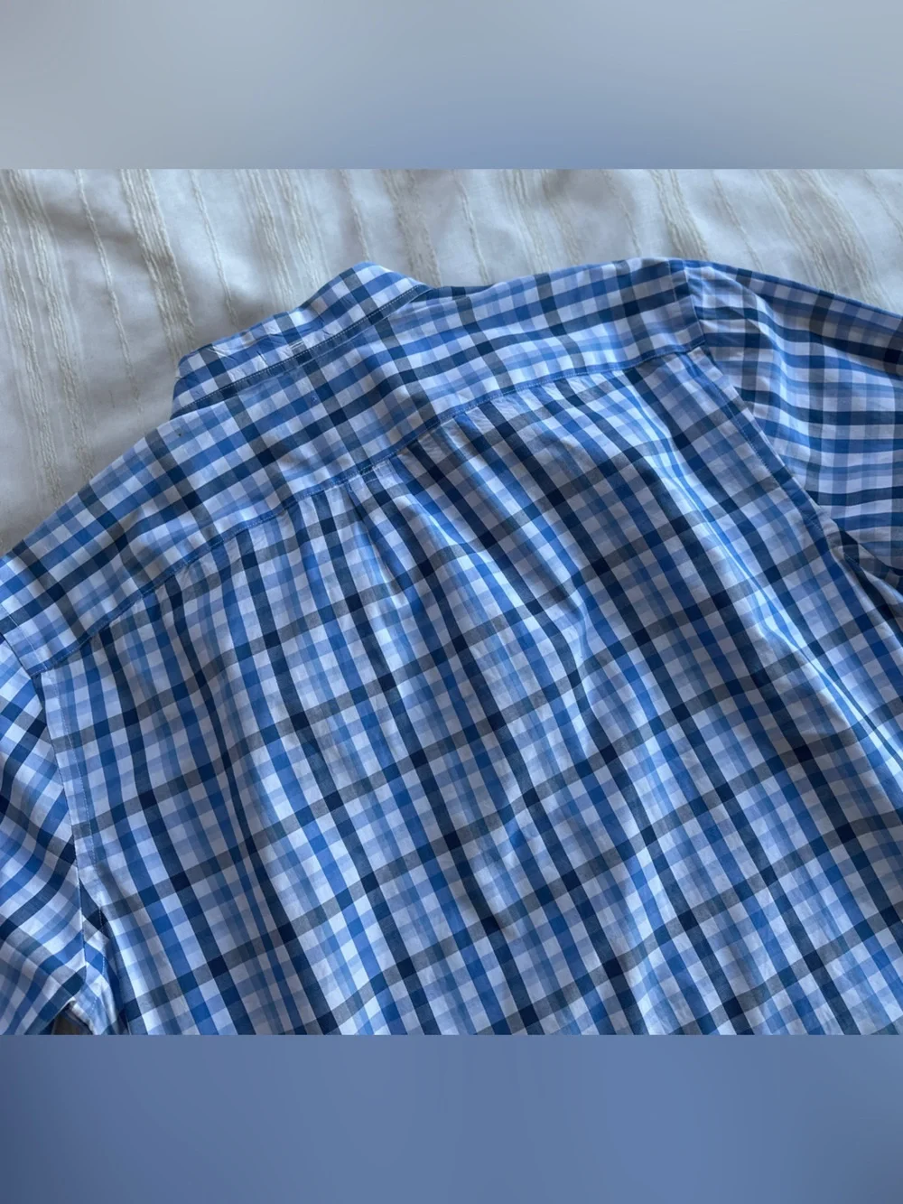 BANANA REPUBLIC Cotton Stretch Oxford Shirt | Grant Fit - Large Tall
